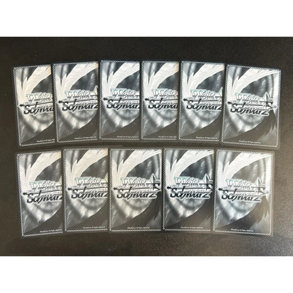 Lot of 11 Japanese Weiss Schwarz AZL Azur Lane Trading Cards
